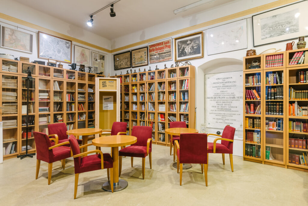 Bibliothek im Bezirksmuseum Alsergrund, Foto: Klaus Pichler