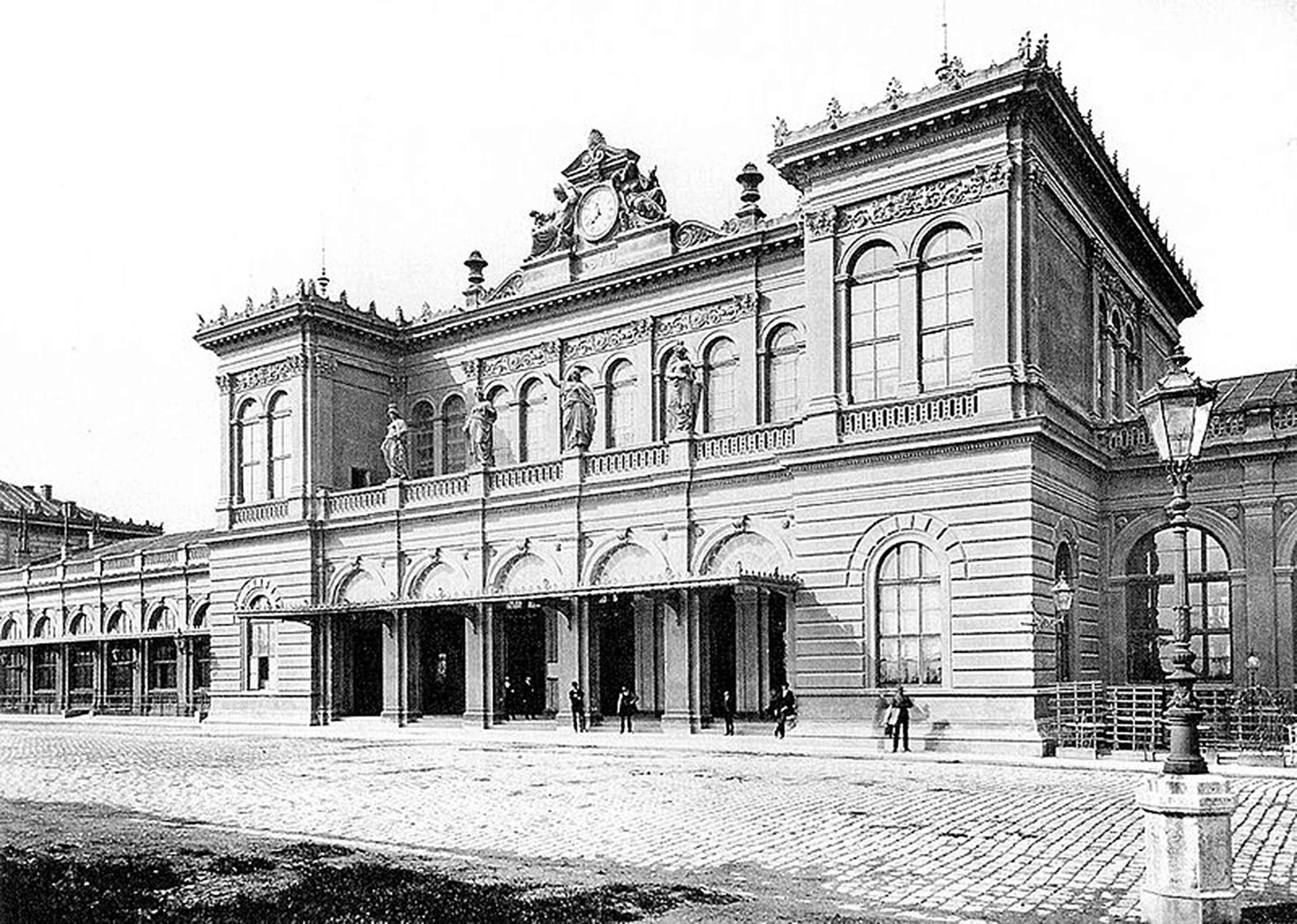 Staatsbahnhof Wien, 1880