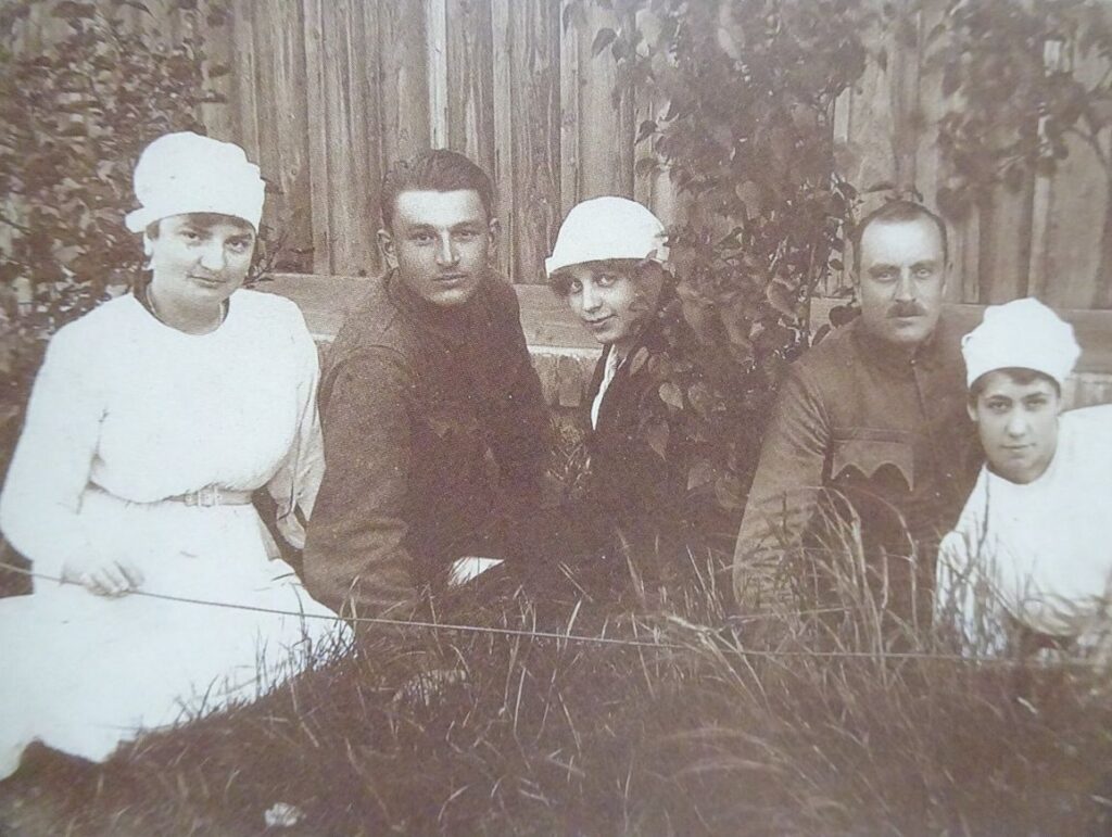 Im Kriegslazarett Hasenleiten, vor 1918, Foto: Bezirksmuseum Simmering