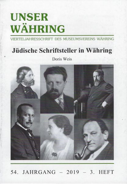 Publikation: Jüdische Schriftsteller in Währing. Bezirksmuseum Wärhing